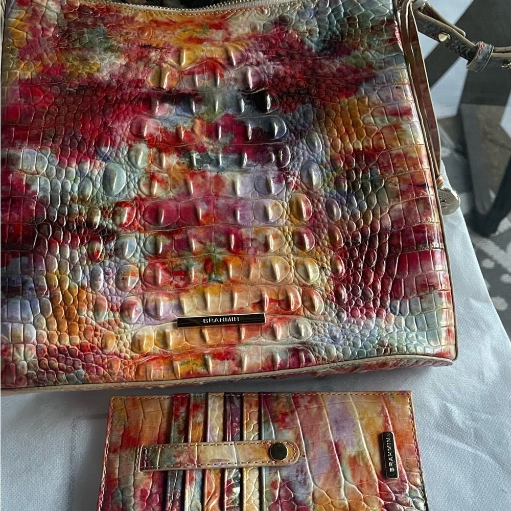 Katie Melbourne Brahmin Candy purse and  wallet . BRAND NEW w tag